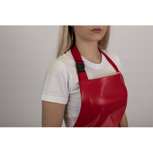 Șorț cu pieptar tip 5 mare - Rosu Șorț cu pieptar tip 5 mare - Rosu