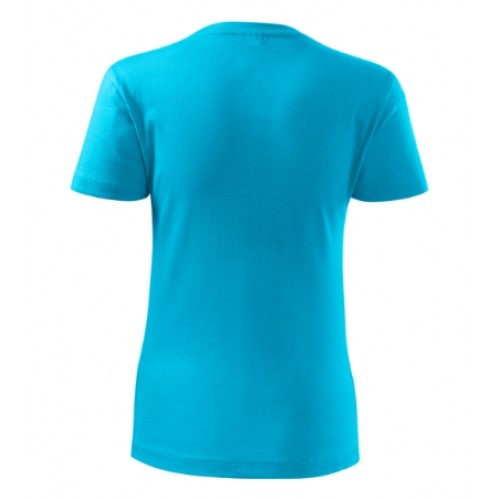 Tricou pentru damă Classic New Turcoaz Tricou pentru damă Classic New Turcoaz