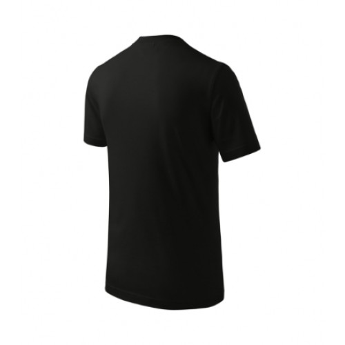 Tricou pentru copii Basic Negru