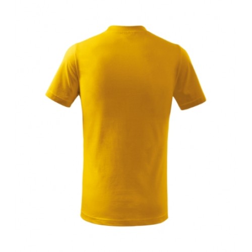 Tricou pentru copii Basic Galben