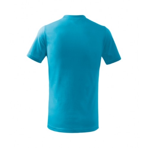 Tricou pentru copii Basic Turcoaz Tricou pentru copii Basic Turcoaz