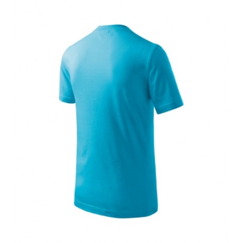 Tricou pentru copii Basic Turcoaz Tricou pentru copii Basic Turcoaz