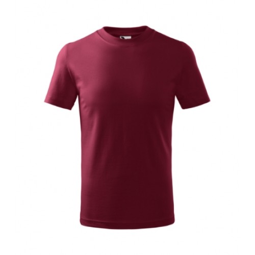 Tricou pentru copii Basic Garnet