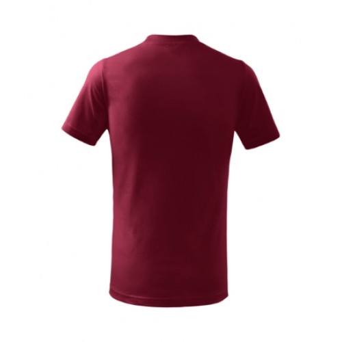 Tricou pentru copii Basic Garnet