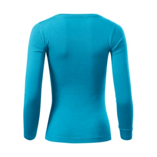 Tricou pentru damă Fit-T LS Turcoaz Tricou pentru damă Fit-T LS Turcoaz