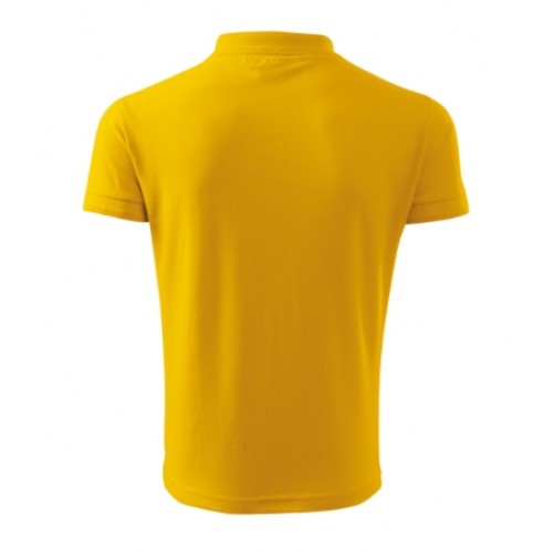 Tricou polo pentru bărbaţi Pique Polo Galben Tricou polo pentru bărbaţi Pique Polo Galben