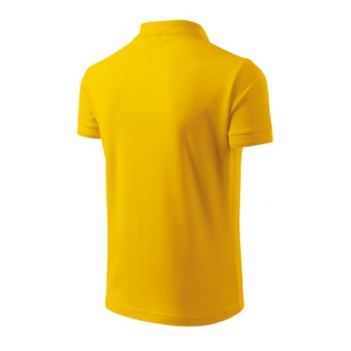 Tricou polo pentru bărbaţi Pique Polo Galben Tricou polo pentru bărbaţi Pique Polo Galben