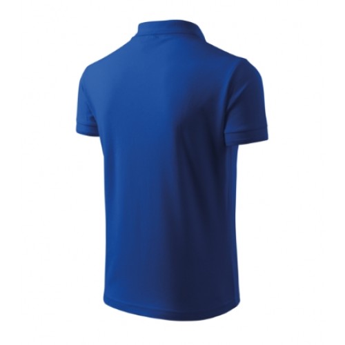 Tricou polo pentru bărbaţi Pique Polo Albastru regal Tricou polo pentru bărbaţi Pique Polo Albastru regal