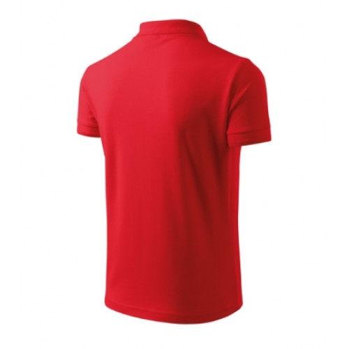 Tricou polo pentru bărbaţi Pique Polo Roşu Tricou polo pentru bărbaţi Pique Polo Roşu