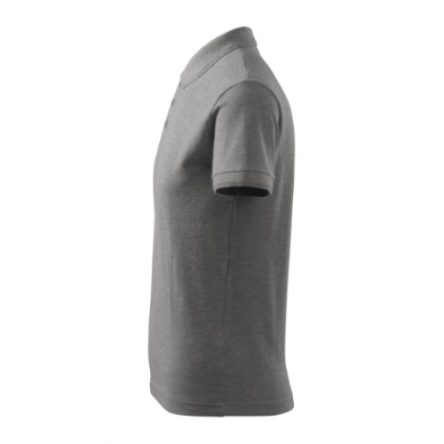 Tricou polo pentru bărbaţi Pique Polo Gri închis