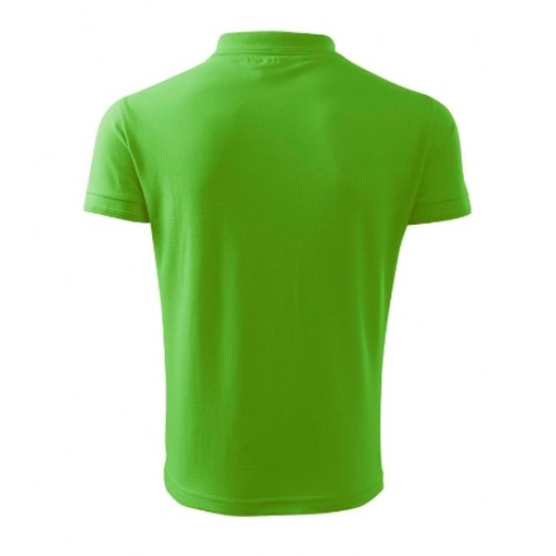 Tricou polo pentru bărbaţi Pique Polo Verde măr Tricou polo pentru bărbaţi Pique Polo Verde măr