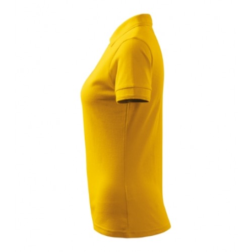 Tricou polo pentru damă Pique Polo Galben Tricou polo pentru damă Pique Polo Galben