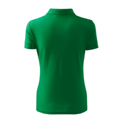 Tricou polo pentru damă Pique Polo Verde mediu Tricou polo pentru damă Pique Polo Verde mediu