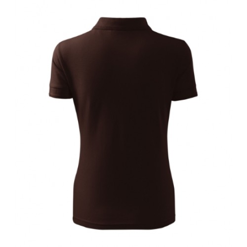 Tricou polo pentru damă Pique Polo Cafea Tricou polo pentru damă Pique Polo Cafea