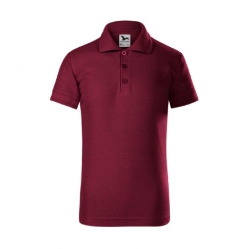 Tricou polo pentru copii Pique Polo Garnet