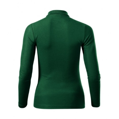 Tricou polo pentru damă Pique Polo LS Dark green Tricou polo pentru damă Pique Polo LS Dark green