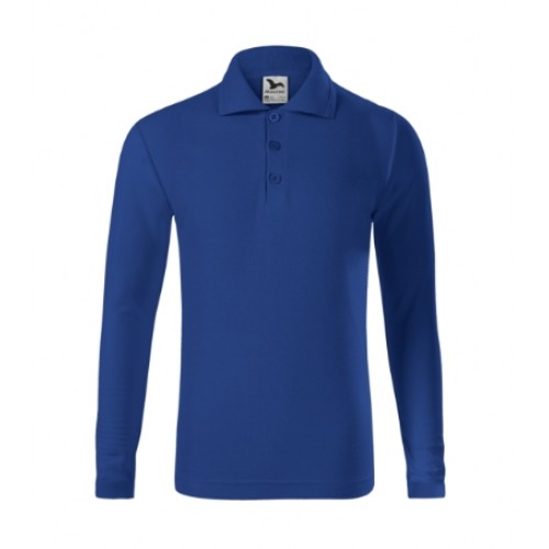 Tricou polo pentru copii Pique Polo LS Albastru regal
