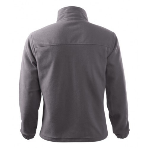Jachetă fleece pentru bărbaţi Gri metalic