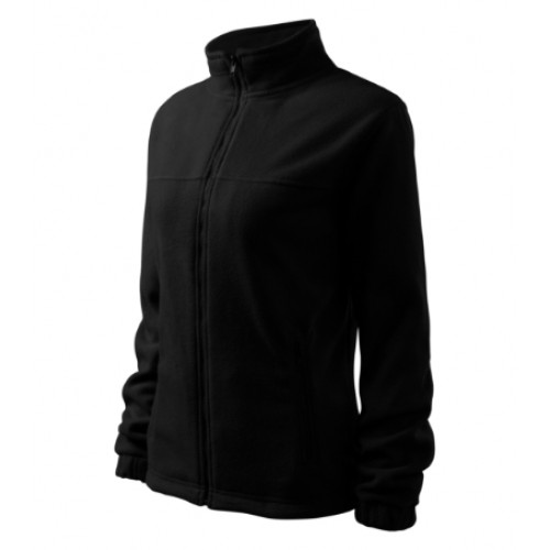 Jachetă fleece pentru damă Negru 01 (brand label) Jachetă fleece pentru damă Negru 01 (brand label)