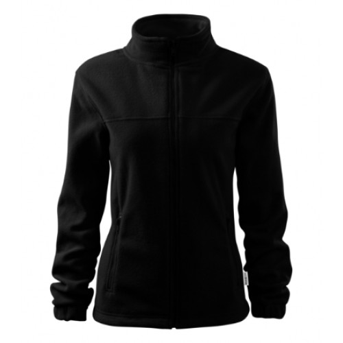 Jachetă fleece pentru damă Negru 01 (brand label) Jachetă fleece pentru damă Negru 01 (brand label)