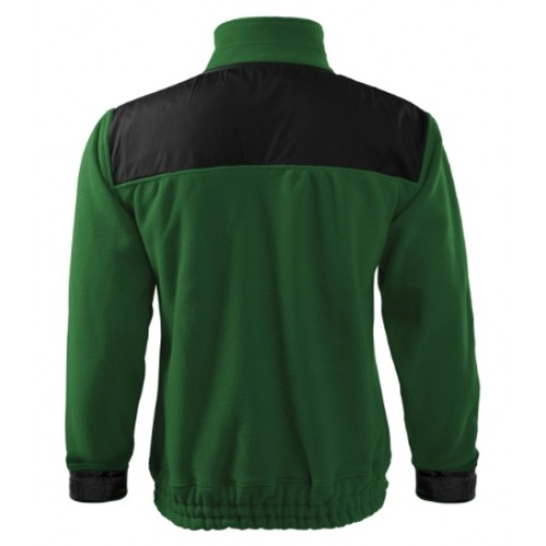 Jachetă fleece unisex Hi-Q Verde sticlă Jachetă fleece unisex Hi-Q Verde sticlă