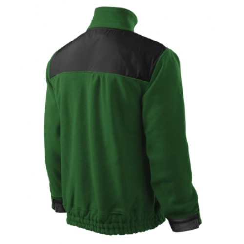 Jachetă fleece unisex Hi-Q Verde sticlă Jachetă fleece unisex Hi-Q Verde sticlă