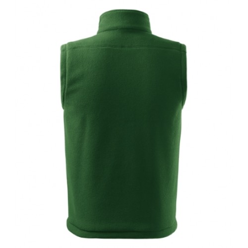 Fleece vestă unisex Verde sticlă Fleece vestă unisex Verde sticlă